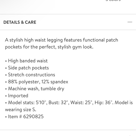 Z by Zella High waist Daily Patch Pocket Leggings - Picture 3 of 3